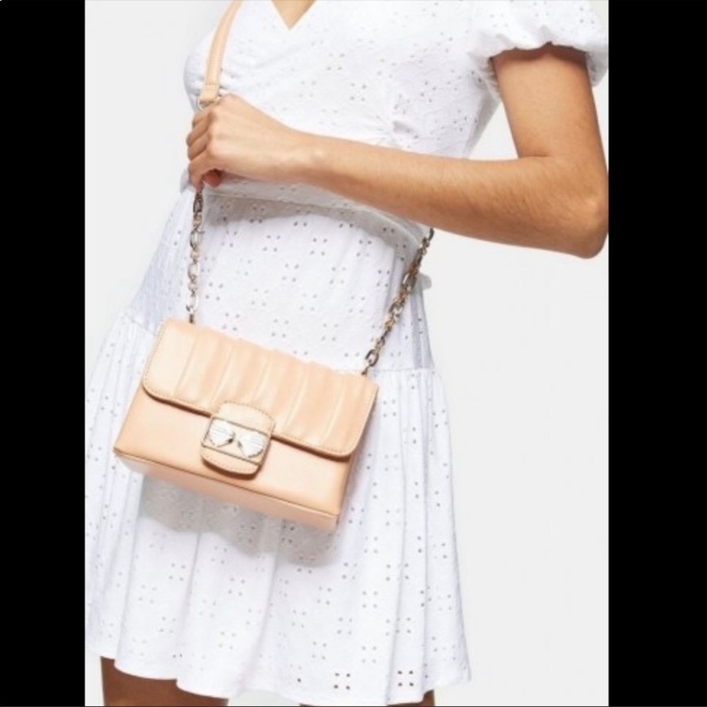 Topshop Shelley Trophy peach crossbody purse bag - Picture 9 of 9